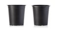 Empty ÃÂ¸ÃÂ´ÃâÃÂÃÂ» plastic flower pot Royalty Free Stock Photo